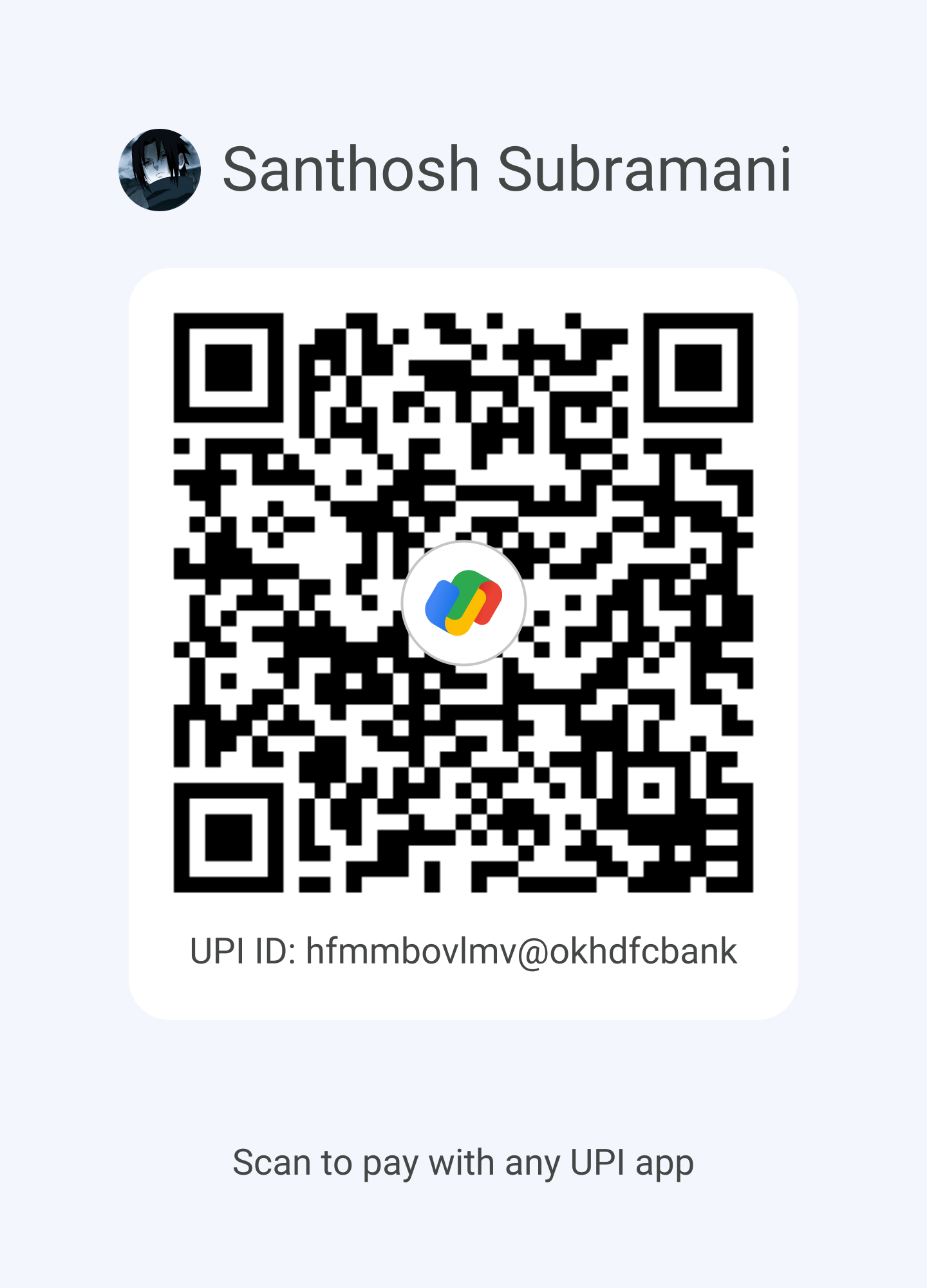 UPI QR Code